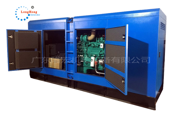 560KW（700KVA）低噪音柴油發電機組 濰柴動力 Silent generator